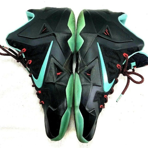 NIKE 616175-004 LEBRON JAMES X1 11 BLACK DIFFUSED - Picture 2 of 8